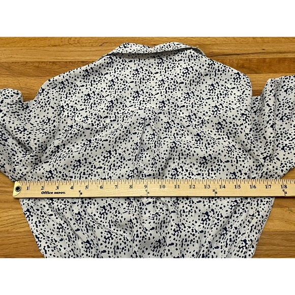 BCBGeneration Women's XS White Dress Polyester Shirt Mini Smocked Casual Outdoor - Picture 5 of 10